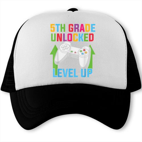VIDEO GAMER Graduation Student Teacher Last Day School Kids Trucker Cap - Best Gift Smart