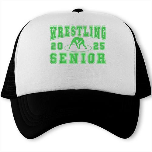 Wrestling Senior Night Wrestling Senior 2025 Graduation 32 Trucker Cap - Best Gift Smart