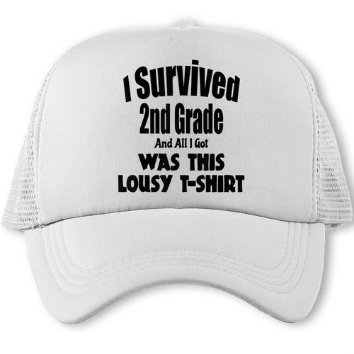 2nd Grade Graduation Boy Girl Graduate Education Trucker Cap - Best Gift Smart