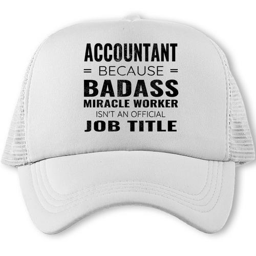 Accountant Graduation Future Accountant Men Women Trucker Cap - Best Gift Smart