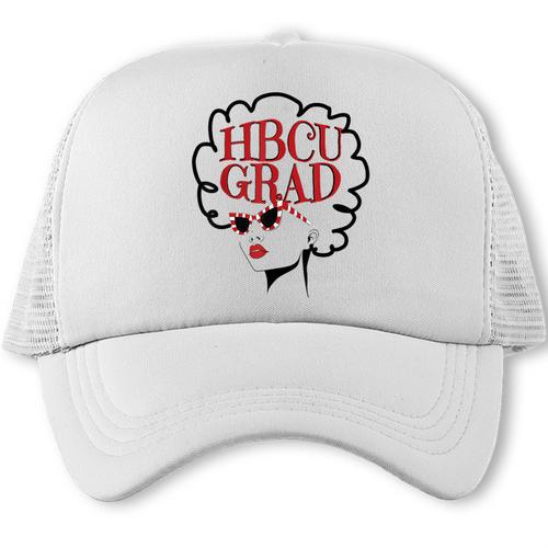 African American HBCU Grad College Graduation Trucker Cap - Best Gift Smart