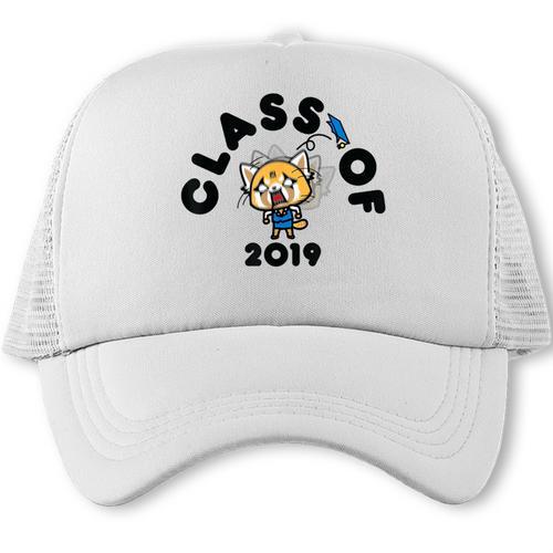 Aggretsuko Class Of 2019 Graduation Seniors Graduate Trucker Cap - Best Gift Smart