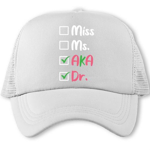 AKA Doctor Medical Worker Appreciation Graduation Trucker Cap - Best Gift Smart