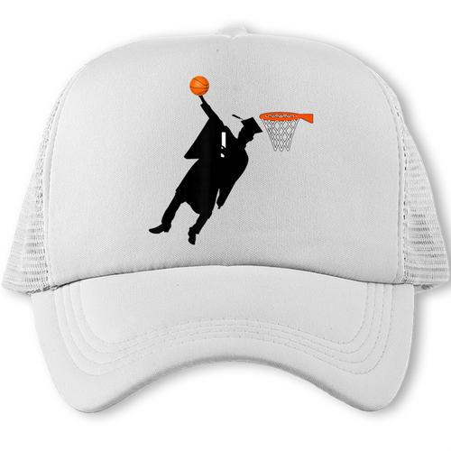 Basketball Slam Dunk Elementary Graduation 2025 6th Grade Trucker Cap - Best Gift Smart
