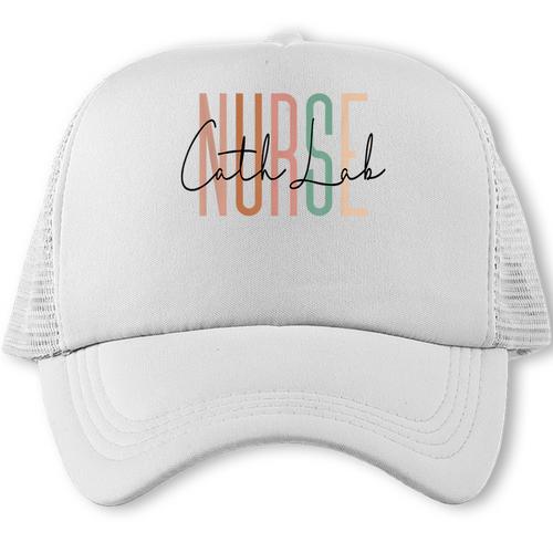 Cath Lab Nurse Catheter Laboratory Nurse Graduation Trucker Cap - Best Gift Smart