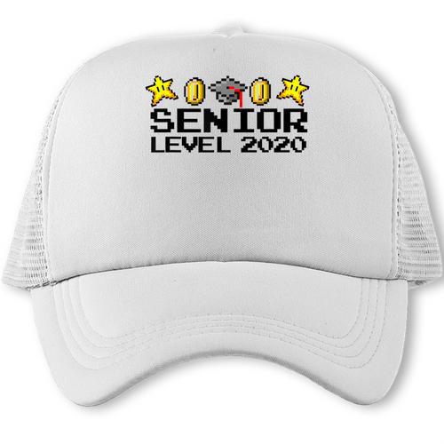Class Of 2020 Senior Retro Video Game Graduation Gamer Trucker Cap - Best Gift Smart