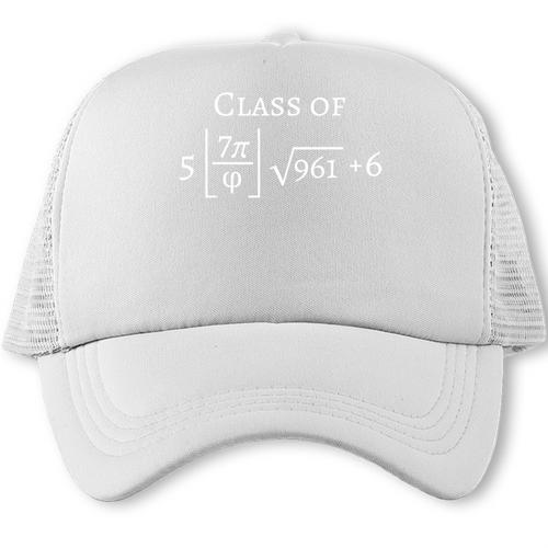 Class Of 2021 Senior Pi Equation Math Graduation Trucker Cap - Best Gift Smart