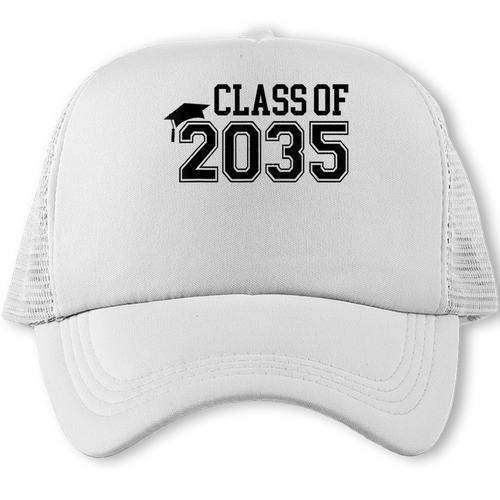 Class Of 2035 First Day Of School Graduation Trucker Cap - Best Gift Smart