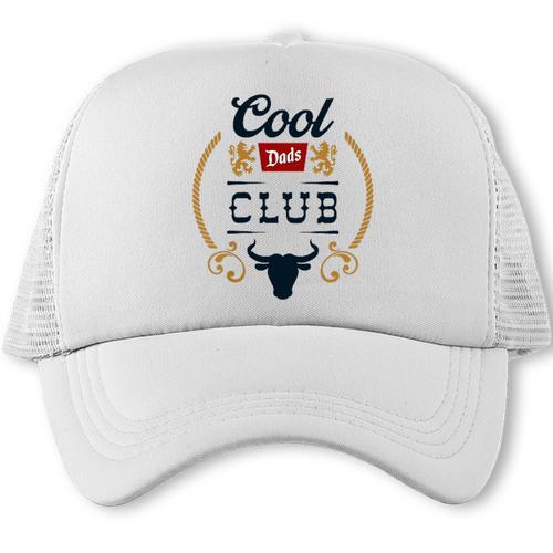 Cool Dads Club Shirt Vintage Dad Men Father's Day Trucker Cap - Father's Day Fun