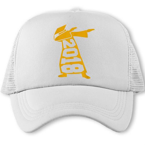 Dabbing Graduation Class Of 2018 T-Shirt School Colors Trucker Cap - Best Gift Smart