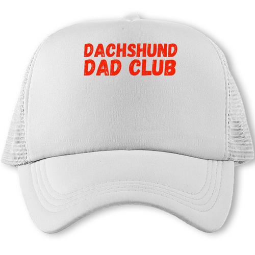 Dachshund Dad Club Best Dog Dad Pet Day Fathers Day Trucker Cap - Father's Day Fun