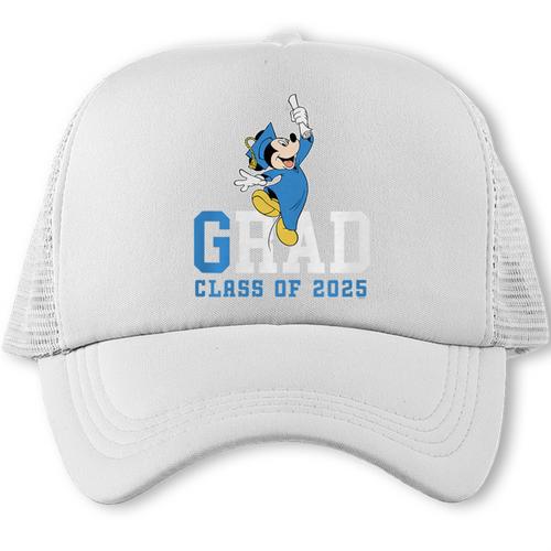 Disney Mickey Mouse 2025 Graduation Class Of '25 Rad Grad Premium Tri-Blend Trucker Cap - Best Gift Smart