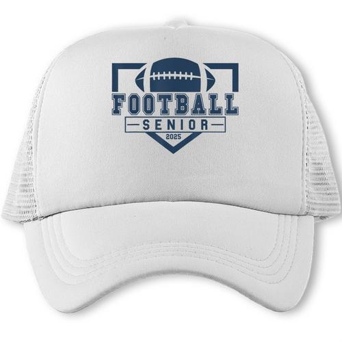 Football Senior Night Football Senior 2025 Graduation 44 Trucker Cap - Best Gift Smart
