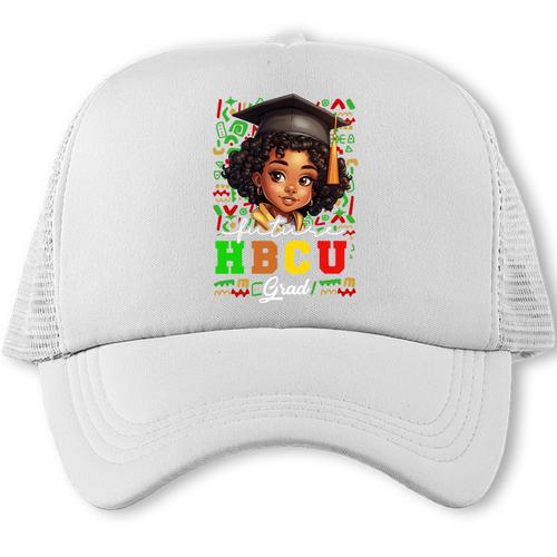 Future HBCU Grad Girl Kids Graduation HBCU College Trucker Cap - Best Gift Smart