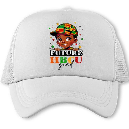 Future HBCU Grad History Boys Kids Graduation HBCU Trucker Cap - Best Gift Smart