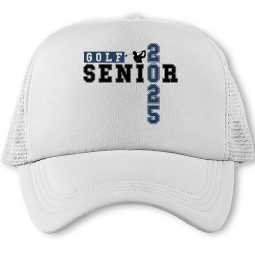 Golf Senior Night Golf Senior 2025 Graduation 63 Trucker Cap - Best Gift Smart