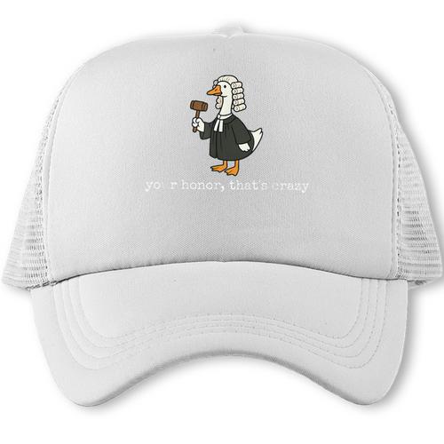 Goose Silly Lawyer Law School Graduation Future Lawyer Trucker Cap - Best Gift Smart