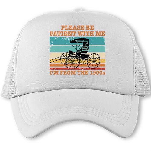 I'm From The 1900s Vintage Retirement Premium Trucker Cap - Figerry
