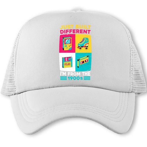 Just Built Different I'M From The 1900S Retro Premium Trucker Cap - Figerry