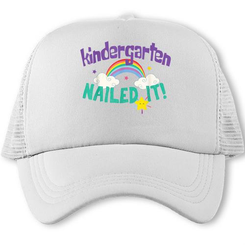 Kindergarten Graduation Nailed It Kids 2021 Trucker Cap - Best Gift Smart