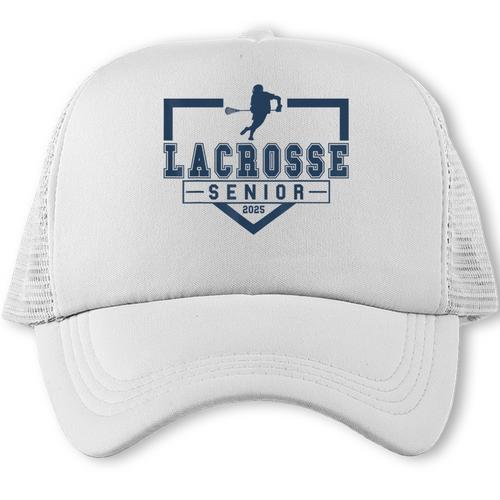 Lacrosse Senior Night Lacrosse Senior 2025 Graduation 33 Trucker Cap - Best Gift Smart