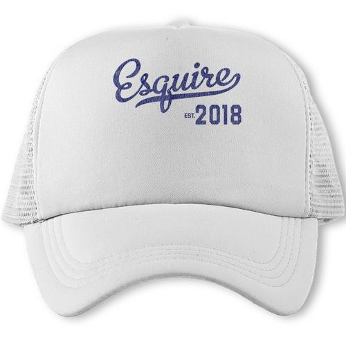 Lawyers Graduation Esquire Est 2018 Graduate Shirt Trucker Cap - Best Gift Smart