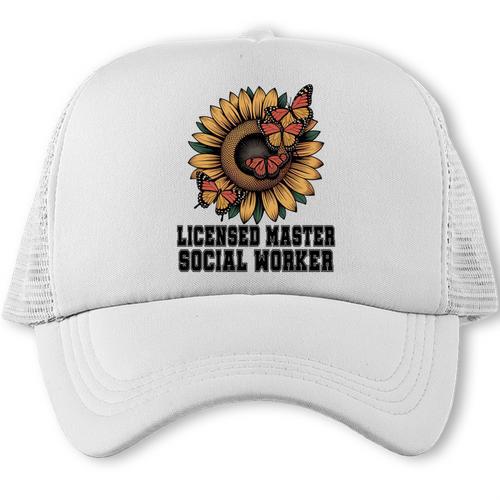 Licensed Masters Social Work Worker LMSW Graduation 2026 Trucker Cap - Best Gift Smart
