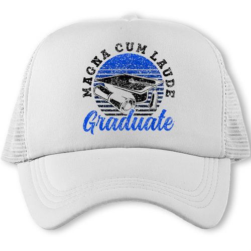 Magna Cum Laude Graduate Graduation Graduates Family Trucker Cap - Best Gift Smart