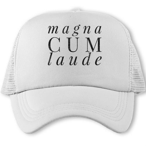 Magna Cum Laude Graduation Honors T Shirt Trucker Cap - Best Gift Smart