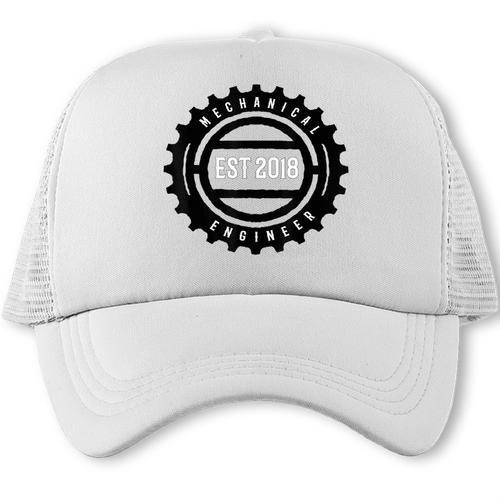 Mechanical Engineers 2018 Tshirt Gears Graduation Tee Trucker Cap - Best Gift Smart
