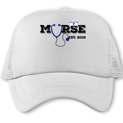 Murse Est 2018 Male Nurse Graduation Trucker Cap - Best Gift Smart