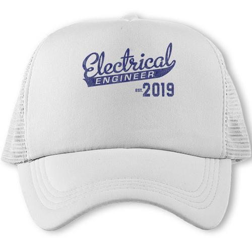 New Electrical Engineer Est 2019 Graduation Trucker Cap - Best Gift Smart