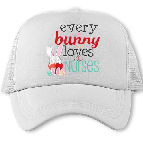 Nurse LPN RN CNA Easter Graduation Nursing 2021 Trucker Cap - Best Gift Smart