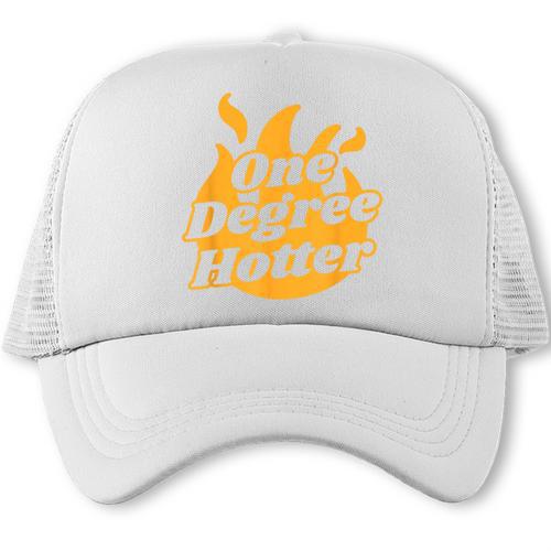 One Degree Hotter Graduation Ceremony Celebration Trucker Cap - Best Gift Smart