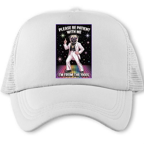 Be Patient With Me I'm From The 1900s Birthday Premium Tri-Blend Trucker Cap - Figerry