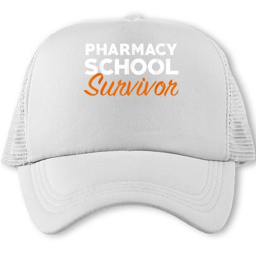 Pharmacy Student Graduation Survivor Shirt Trucker Cap - Best Gift Smart