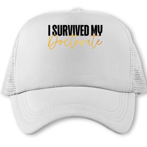 Phd Graduation Doctorate Degree Dissertation Masteral Grad Trucker Cap - Best Gift Smart