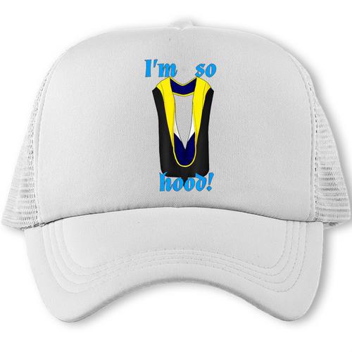 PhD Hood Graduation Shirt Doctorate Degree Doctoral Trucker Cap - Best Gift Smart