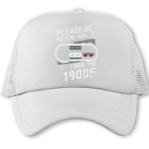 Please Be Patient I'm From The 1900s Father's Day Premium Trucker Cap - Figerry