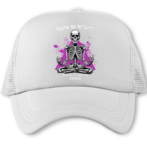 Please Be Patient With Me I'm From The 1900s Humor Premium Trucker Cap - Figerry