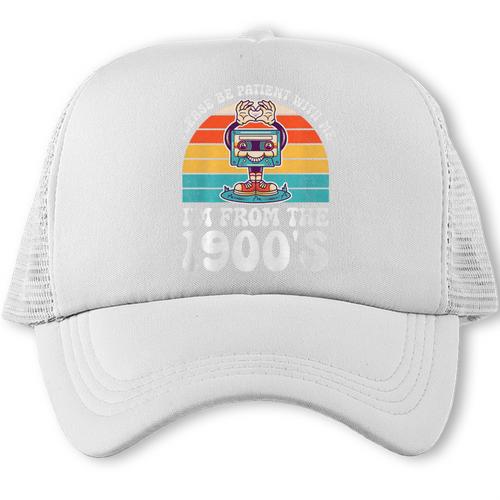 Please Be Patient With Me I'm From The 1900s Kawaii Premium Tri-Blend Trucker Cap - Figerry