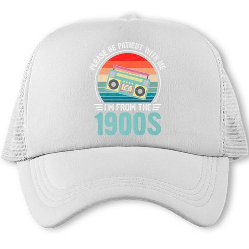 Please Be Patient With Me I'm From The 1900s Music Premium Trucker Cap - Figerry