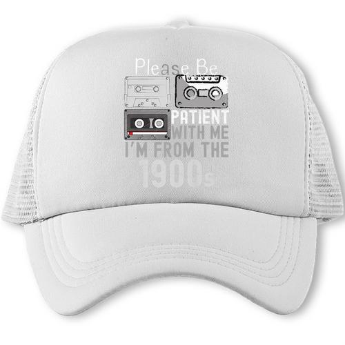 Please Be Patient With Me I'm From The 1900s Retired Fathers Premium Trucker Cap - Figerry