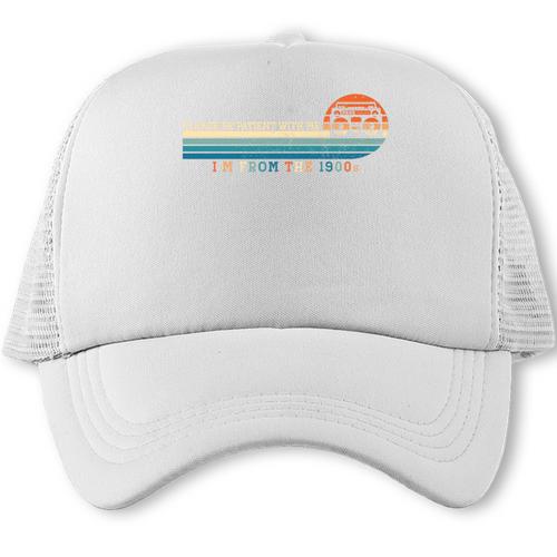 Please Be Patient With Me I'm From The 1900s Retro 90s Premium Trucker Cap - Figerry