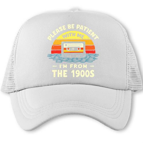 Please Be Patient With Me I'm From The 1900s Shirt Men Women Premium Tri-Blend Trucker Cap - Figerry