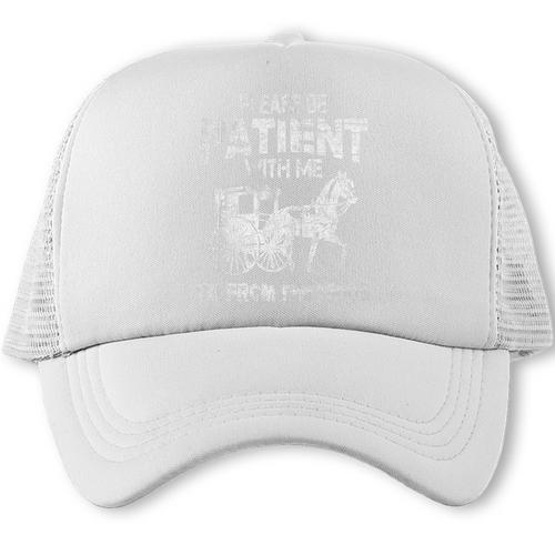 Please Be Patient With Me I'm From The 1900s Vintage Horse Premium Trucker Cap - Figerry