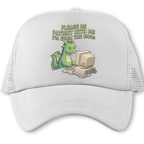 Please Be Patient I'm From The 1900s Vintage Men Women Trucker Cap - Figerry