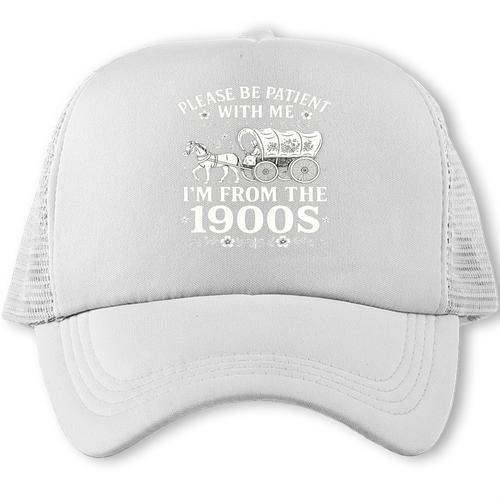 Please Be Patient With Me I'm From The 1900s Women's Trucker Cap - Figerry