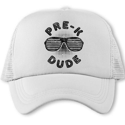 Pre-K Dude Shirt Boy Girl Graduation Back To School Trucker Cap - Best Gift Smart