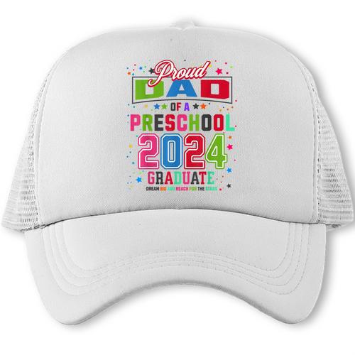Pre School Graduation Idea For Dad & Preschool Graduation Trucker Cap - Best Gift Smart